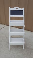 Picture of Decor (White ladder stand)