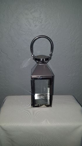 Picture of Decor (Sm Silver Lantern) 4X10 - Silver