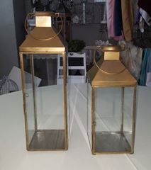 Picture of Lantern (Medium Classic Lantern) 5.5X18 - Gold