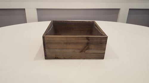 Picture of Wood Box (Square box) 10 - Natural