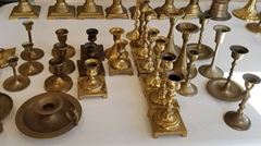 Picture of Candle Holder (Mismatch Candlestick) Sm - Brass