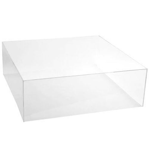 Picture of Cake stand (Acrylic square) 18 - Clear
