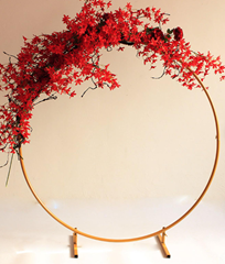 Picture of Decor (Round Metal Arch) 8 - Gold