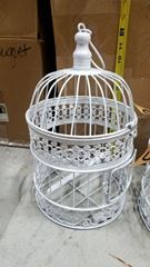 Picture of Bird Cages Sm - White
