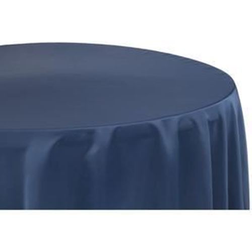 Picture of 120 - Navy (Lamour satin Round)