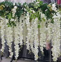Picture of Flower (Hanging Wisteria Board) 6' - White