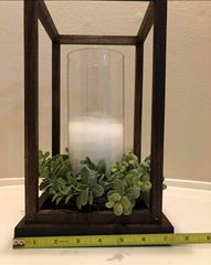 Picture of Lantern (Wood hollow) 12X8 - Brown