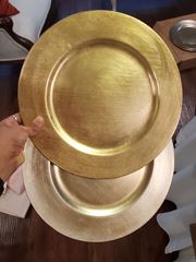 Picture of Charger Plate (Gold Plain) 13 - Gold