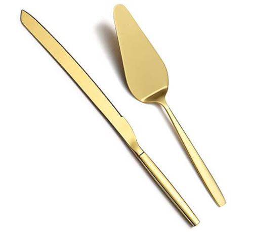 Picture of Catering (Cake Knife Set)  - Gold