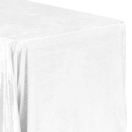 Picture of 90x156 - White (Velvet Rectangle)
