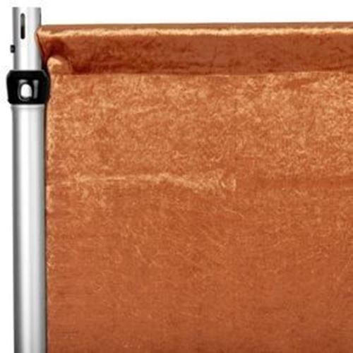 Picture of Drape 10'X52 - Cinnamon Rust (Velvet )