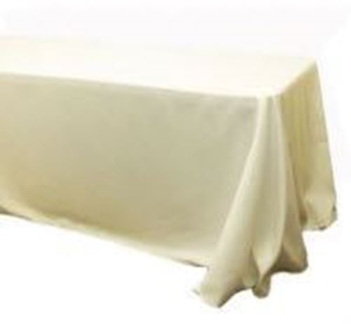 Picture of 90X108 - Ivory (Poly Oblong)