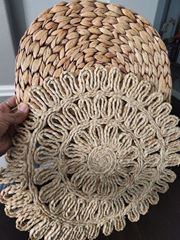 Picture of Charger Plate (Flower Rattan Wicker Charger plate) 15 - Natural