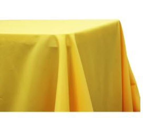 Picture of 90X156 - Canary Yellow  (Poly Oblong)