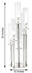 Picture of Decor (Crystal 7 Arm Candelabra)  - Clear Glass