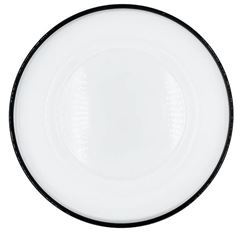 Picture of Charger Plate (Glass Black Rim) 13 - Black