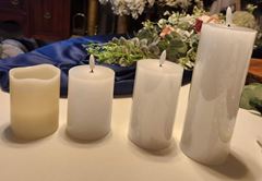 Picture of Candle (LED Pillar Candle) 3X4 - White