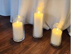 Picture of Candle (LED Pillar Candle) 3X6 - White