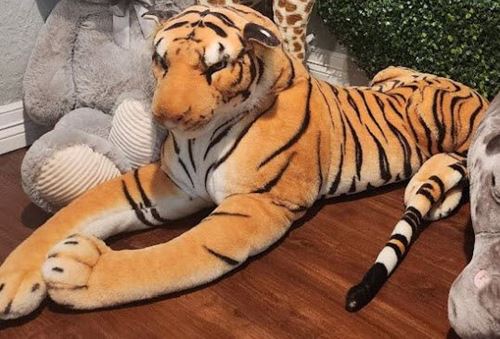 Picture of Decor (Mama Tiger Stuffed Animal)  - Stripe