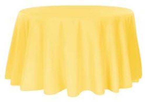 Picture of 132 - Canary Yellow  (Poly Round)