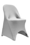 Picture of Chair Cover Silver Gray (Stretch Folding)
