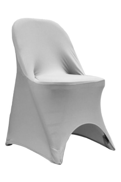 Picture of Chair Cover Silver Gray (Stretch Folding)