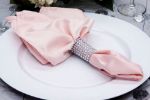 Picture of Napkin 20X20 - Blush (Lamour satin Square)