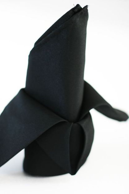 Picture of Napkin 20X20 - Black (Poly Square)