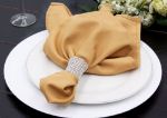 Picture of Napkin 20X20 - Antique Gold (Poly Square)