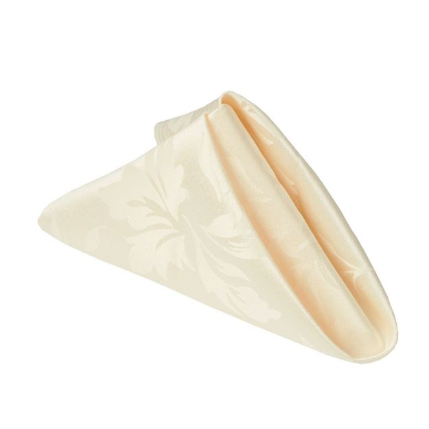 Picture of Napkin 20X20 - Ivory (Poly Damask  Square)