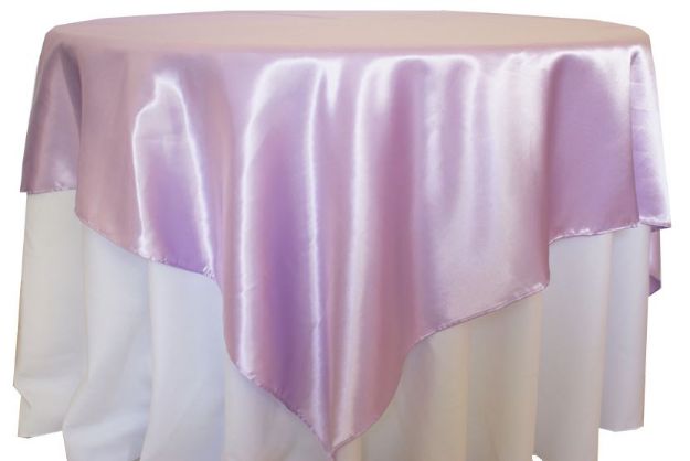 Picture of Overlay 54X54 - Lavender Lilac (Satin Square)