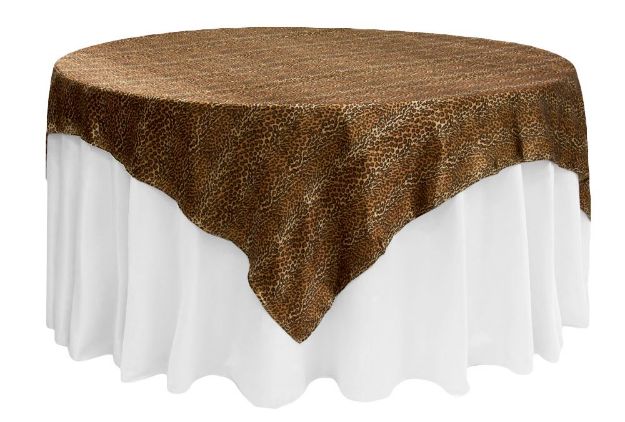 Picture of Overlay 72X72 - Leopard (Satin Square)