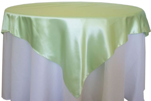 Picture of Overlay 72X72 - Mint Green (Satin Square)