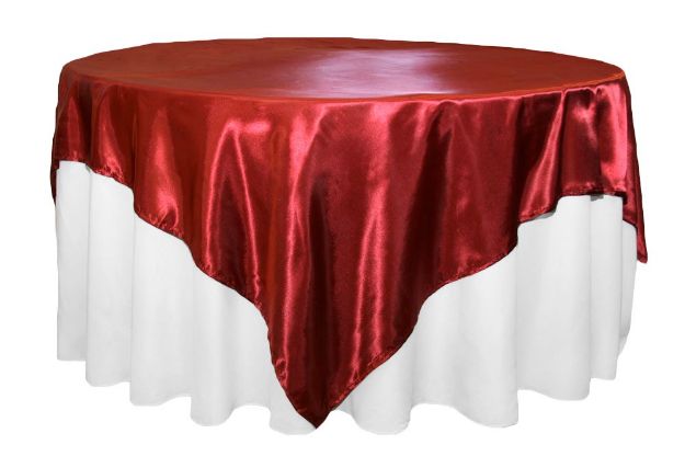 Picture of Overlay 72X72 - Apple Red (Satin Square)