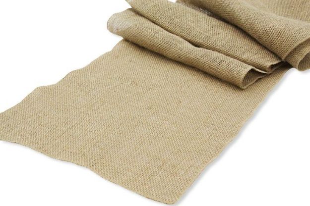 Picture of Runner 13X108 - Burlap (Burlap Serged Edge)