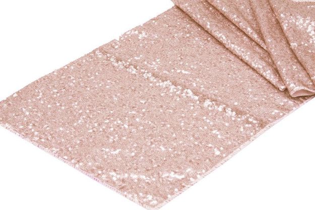 Picture of Runner 12X108 - Blush (Glitz sequin )