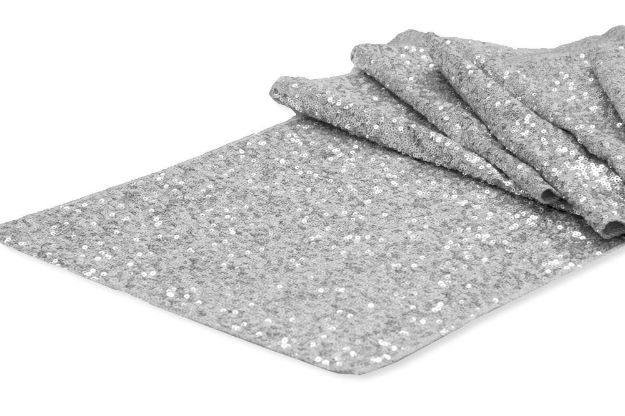 Picture of Runner 12X108 - Silver (Glitz sequin  T)