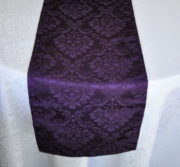 Picture of Runner 12X108 - Eggplant (Poly Damask  )