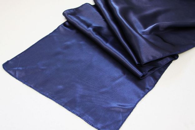 Picture of Runner 12X108 - Navy (Satin  C)