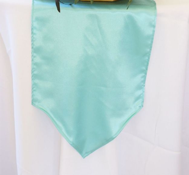 Picture of Runner 12X108 - Tiffany Blue/Aqua (Satin )