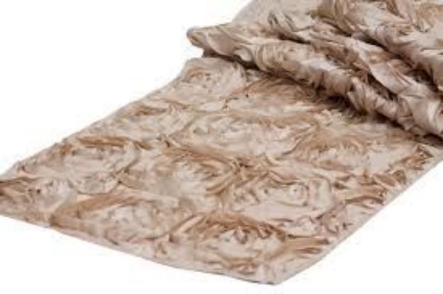 Picture of Runner 12X108 - Champagne (Satin Rosette )