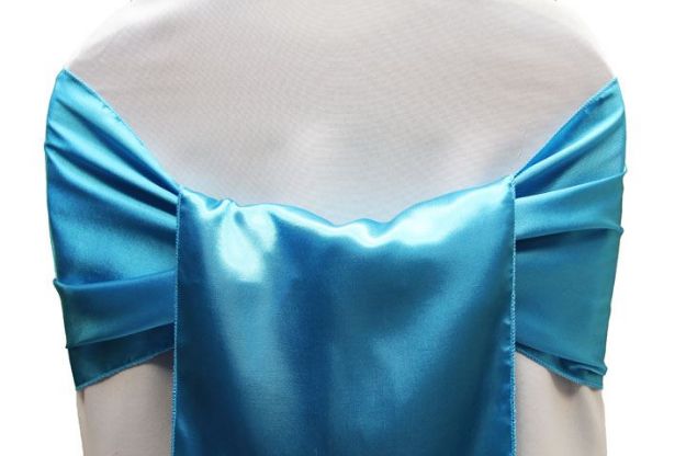 Picture of Sashe 9X108 - Aqua Blue (Satin Extra Wide)