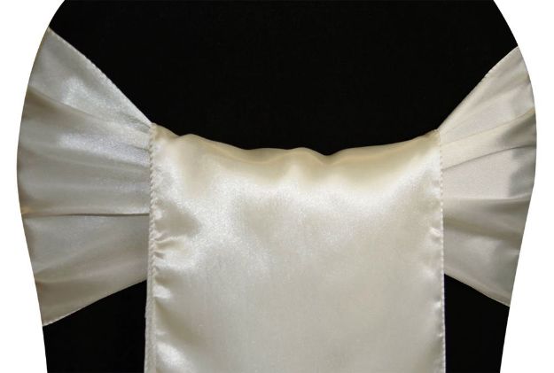 Picture of Sashe 9X108 - Ivory (Satin Extra Wide)