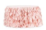 Picture of Table Skirt 17 - Blush (Curly willow )