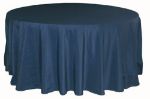 Picture of Table Cloth 120 - Navy (Poly Round)