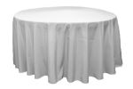 Picture of Table Cloth 120 - Silver Gray (Poly Round)