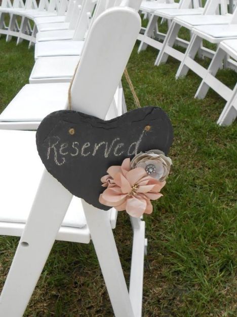 Picture of Aisle Decor (Heart Chalkboard)