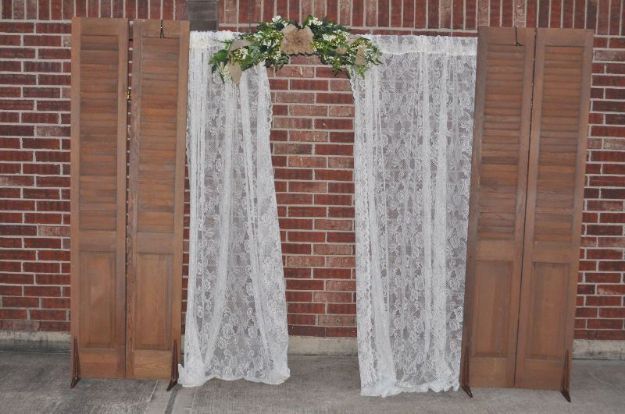 Picture of Backdrop (Shabby chic backdrop)  - Brown