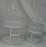 Picture of Bird Cages Med - White