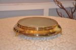 Picture of Cake stand (Roped edge) 18" - Gold